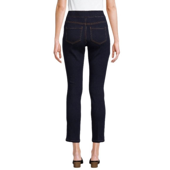 The Pioneer Woman Pull-On Dark Wash Blue Denim Jeggings Size S - Picture 2 of 16